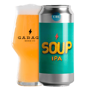 Cerveza Artesanal Garage Beer Soup IPA NEIPA - lata 44cl