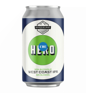 Basqueland Hero West Coast IPA Sin Alcohol