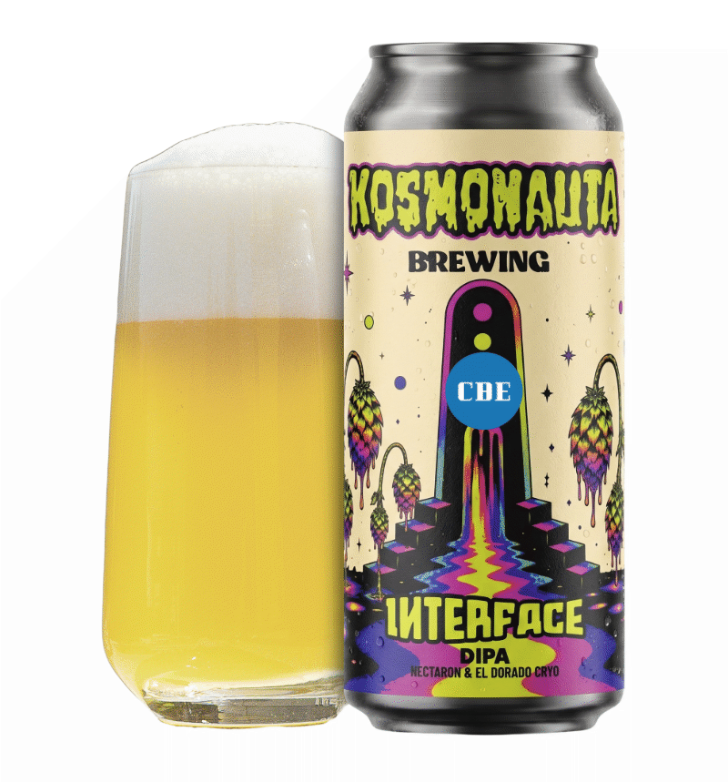 Kosmonauta Cervecería Interface Doble IPA (DIPA)