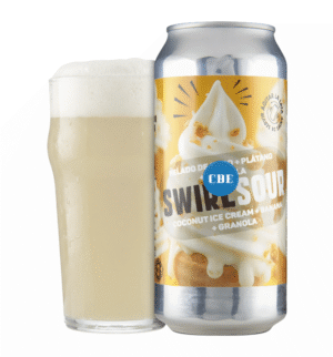 Malandar Brewing Swirl Sour Coco Plátano Granola Smoothie Sour