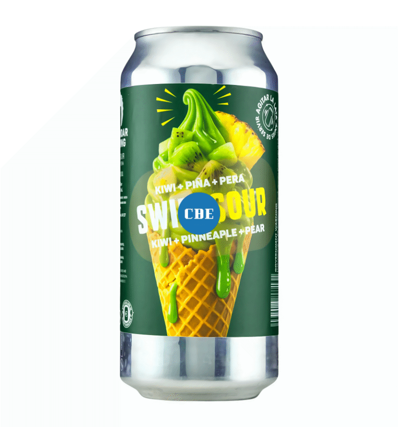 Malandar Brewing Swirl Sour Kiwi Piña Pera