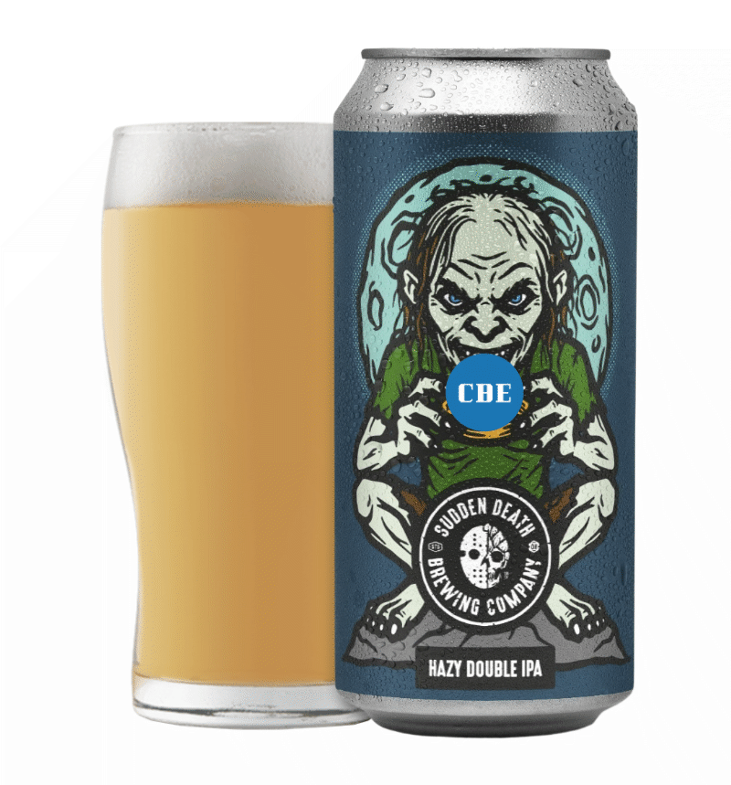 Sudden Death Brewing My Precious Riwaka Hazy Doble IPA DIPA